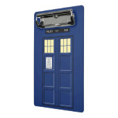 Verenigd Koninkrijk - Blue Police Public Call Box Mini Klembord (Angled2)