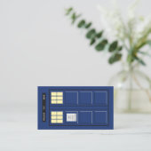 Verenigd Koninkrijk - Blue Police Public Call Box  Plaatskaartje (Staand voorkant)