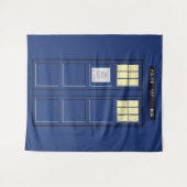 Verenigd Koninkrijk - Blue Police Public Call Box Wandkleed (Voorkant (horizontaal))