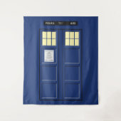 Verenigd Koninkrijk - Blue Police Public Call Box Wandkleed (Voorkant)