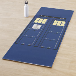 Verenigd Koninkrijk - Blue Police Public Call Box Yogamat