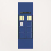 Verenigd Koninkrijk - Blue Police Public Call Box  Yogamat (Voorkant)