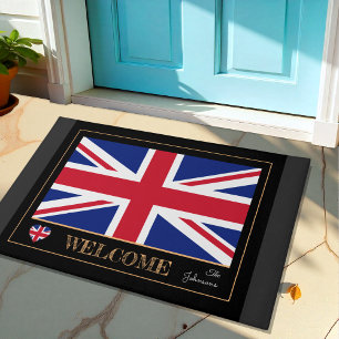Verenigd Koninkrijk & Britse vlag / sport Engeland Deurmat