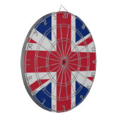 Verenigd Koninkrijk (Britse vlag) (Union Jack) (GB Dartbord (Voorkant Links)