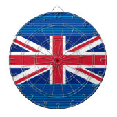 Verenigd Koninkrijk (Britse vlag) (Union Jack) (GB Dartbord (Voorkant)