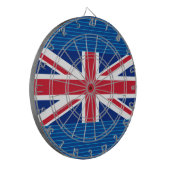 Verenigd Koninkrijk (Britse vlag) (Union Jack) (GB Dartbord (Voorkant Links)