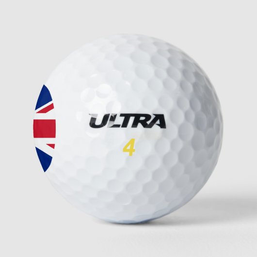 Verenigd Koninkrijk (Britse vlag) (Union Jack) (GB Golfballen (Logo)