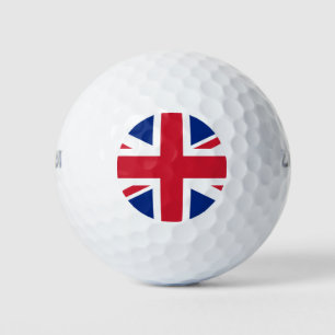 Verenigd Koninkrijk (Britse vlag) (Union Jack) (GB Golfballen