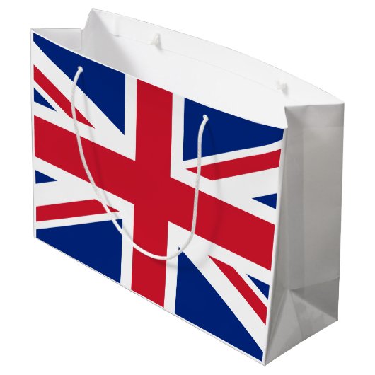 Verenigd Koninkrijk (Britse vlag) (Union Jack) (GB Groot Cadeauzakje (Achterkant Gekanteld)
