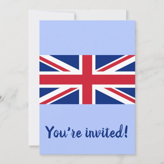 Verenigd Koninkrijk (Britse vlag) (Union Jack) (GB Kaart (Voorkant)