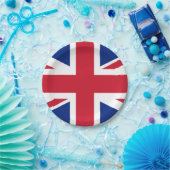 Verenigd Koninkrijk (Britse vlag) (Union Jack) (GB Papieren Bordje (Feest)
