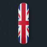 Verenigd Koninkrijk (Britse vlag) (Union Jack) (GB Persoonlijk Skateboard<br><div class="desc">Dit ontwerp is voorzien van de nationale vlag van het Verenigd Koninkrijk, ook wel bekend als de "Union Jack". De vlag staat ook bekend als de vlag van de Royal Union in Canada. Het dateert uit het begin van de 17e eeuw, toen James I de Engelse en Ierse tongen had...</div>