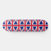 Verenigd Koninkrijk (Britse vlag) (Union Jack) (GB Persoonlijk Skateboard (Horizontaal)