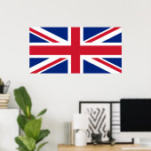 Verenigd Koninkrijk (Britse vlag) (Union Jack) (GB Poster (Thuiskantoor)