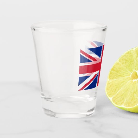 Verenigd Koninkrijk (Britse vlag) (Union Jack) (GB Shot Glas (Links)