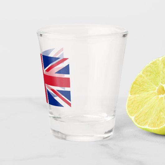 Verenigd Koninkrijk (Britse vlag) (Union Jack) (GB Shot Glas (Rechts)
