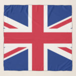 Verenigd Koninkrijk (Britse vlag) (Union Jack) (GB Sjaal<br><div class="desc">Dit ontwerp is voorzien van de nationale vlag van het Verenigd Koninkrijk, ook wel bekend als de "Union Jack". De vlag staat ook bekend als de vlag van de Royal Union in Canada. Het dateert uit het begin van de 17e eeuw, toen James I de Engelse en Ierse tongen had...</div>