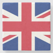 Verenigd Koninkrijk (Britse vlag) (Union Jack) (GB Stenen Onderzetter (Voorkant)