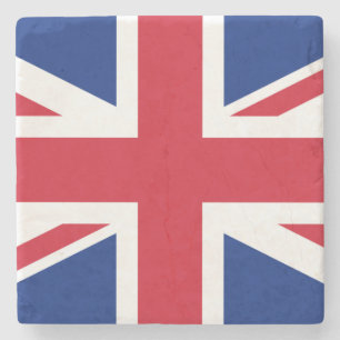 Verenigd Koninkrijk (Britse vlag) (Union Jack) (GB Stenen Onderzetter