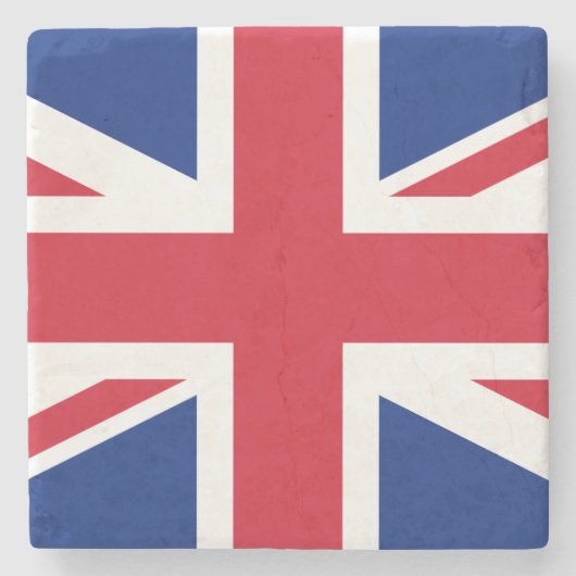 Verenigd Koninkrijk (Britse vlag) (Union Jack) (GB Stenen Onderzetter (Voorkant)