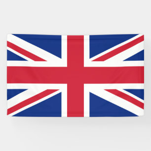 Verenigd Koninkrijk (Britse vlag) (Union Jack) (VK Spandoek