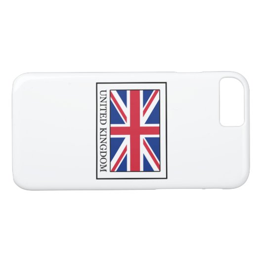 Verenigd Koninkrijk Case-Mate iPhone Case (Achterkant (Horizontaal))