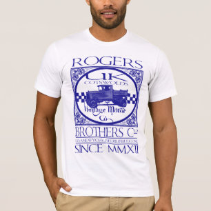 verenigd koninkrijk cotswolds motor co door roger t-shirt