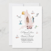 Verenigd Koninkrijk Destination Wedding Repetitie Kaart (Voorkant)