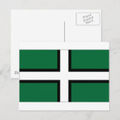 Verenigd Koninkrijk Devon Flag Briefkaart (Voorkant / Achterkant)