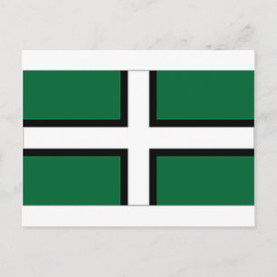Verenigd Koninkrijk Devon Flag Briefkaart