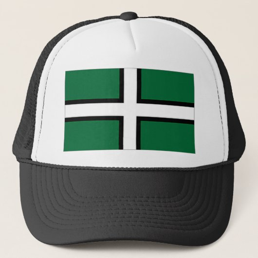 Verenigd Koninkrijk Devon Flag Trucker Pet (Voorkant)