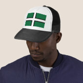 Verenigd Koninkrijk Devon Flag Trucker Pet (In situ)