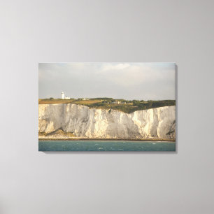 Verenigd Koninkrijk, Dover. De beroemde witte klif Canvas Afdruk