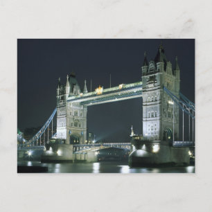 Verenigd Koninkrijk, Engeland, Londen, Tower Bridg Briefkaart