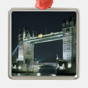 Verenigd Koninkrijk, Engeland, Londen, Tower Bridg Metalen Ornament