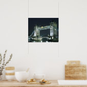 Verenigd Koninkrijk, Engeland, Londen, Tower Bridg Poster (Keuken)