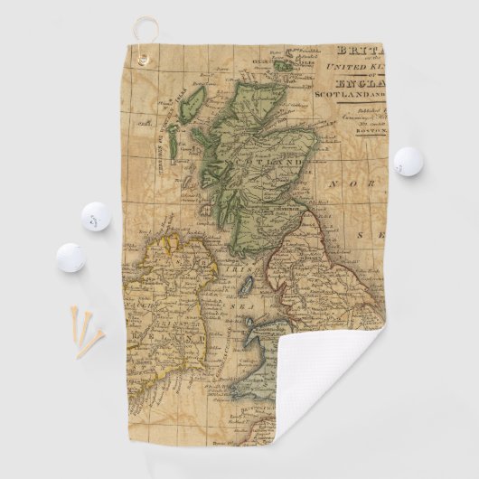 Verenigd Koninkrijk, Engeland, Schotland en Ierlan Golfhanddoek (Insitu)