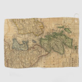 Verenigd Koninkrijk, Engeland, Schotland en Ierlan Golfhanddoek (Horizontaal)