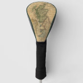 Verenigd Koninkrijk, Engeland, Schotland en Ierlan Golfheadcover (Voorkant)