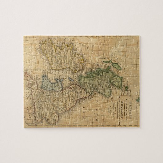 Verenigd Koninkrijk, Engeland, Schotland en Ierlan Legpuzzel (Horizontaal)