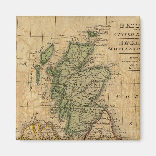 Verenigd Koninkrijk, Engeland, Schotland en Ierlan Magneet (Voorkant)