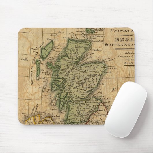 Verenigd Koninkrijk, Engeland, Schotland en Ierlan Muismat (Met muis)