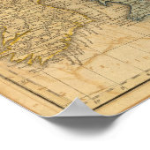 Verenigd Koninkrijk, Engeland, Schotland en Ierlan Poster (Hoek)