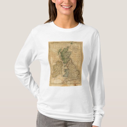 Verenigd Koninkrijk, Engeland, Schotland en Ierlan T-shirt (Voorkant)