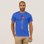 Verenigd Koninkrijk Engeland Vlag T-shirt (Voorkant volledig)