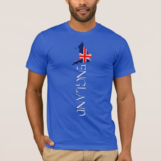 Verenigd Koninkrijk Engeland Vlag T-shirt (Voorkant)