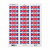 Verenigd Koninkrijk Etiket (Full Sheet)