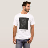 Verenigd Koninkrijk F1 circuit kaart T-shirt (Voorkant volledig)