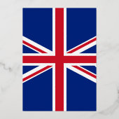 Verenigd Koninkrijk Folie Uitnodiging (Voorkant)