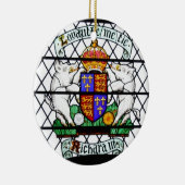 VERENIGD KONINKRIJK GLAS IN LOOD RICHARD III KERAMISCH ORNAMENT (Rechts)